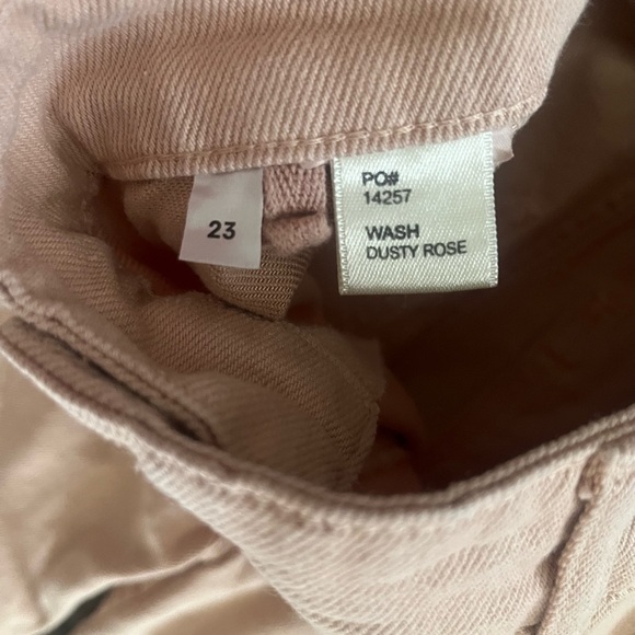 Reformation Marine Jeans in Dusty Rose - Picture 4 of 5